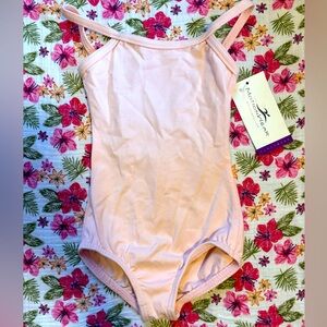 Motionwear leotard gymnastics dance sleeveless size 4-6
